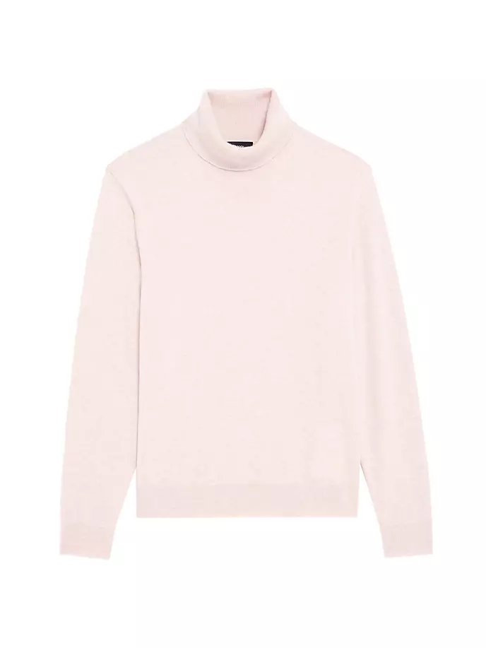 

Кашемировый свитер Hilles с высоким воротником Theory, цвет wheat