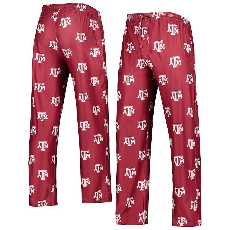 

Брюки Concepts Sport Texas A And M Aggies, бордовый