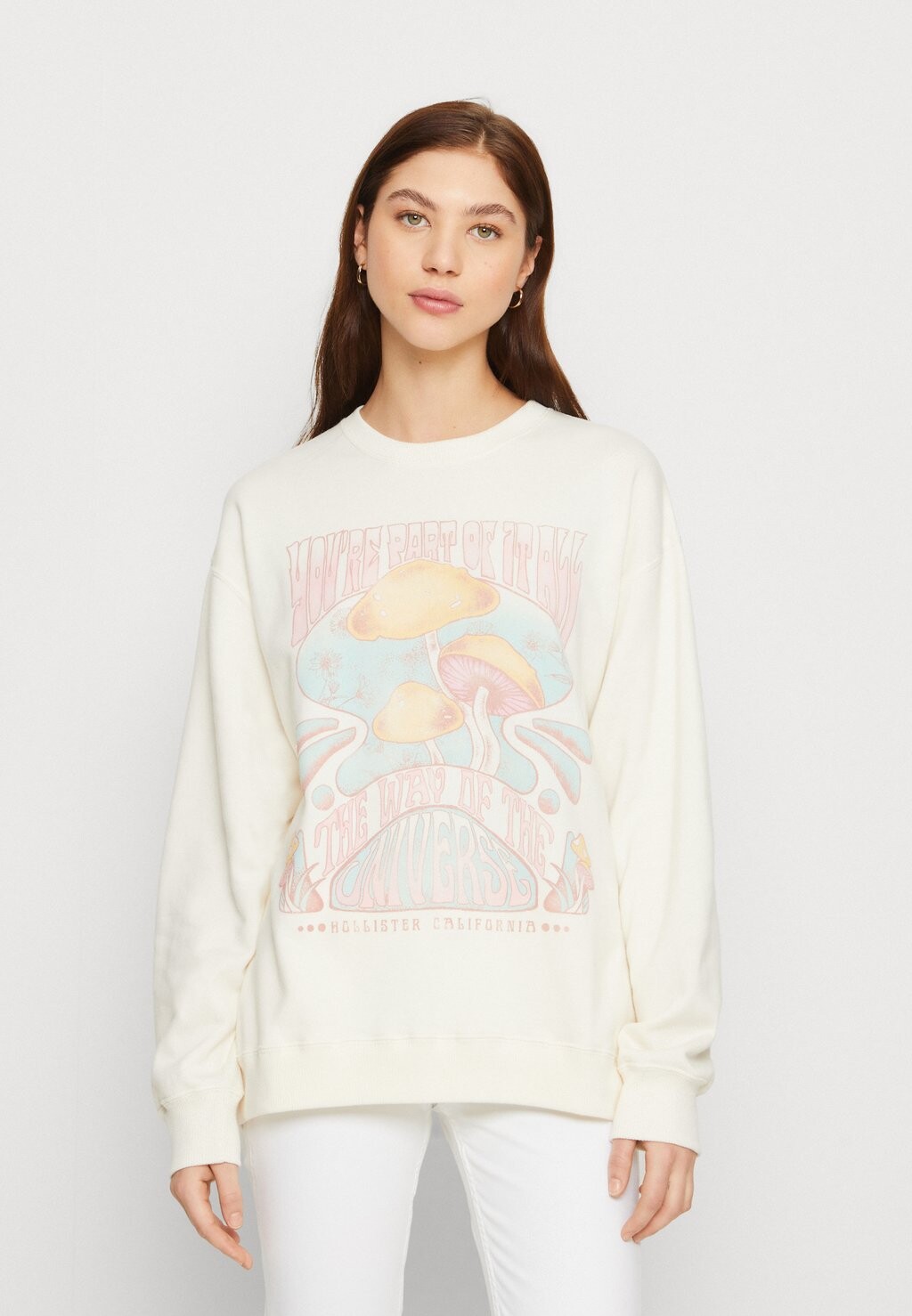 

Толстовка Hollister Co., белый