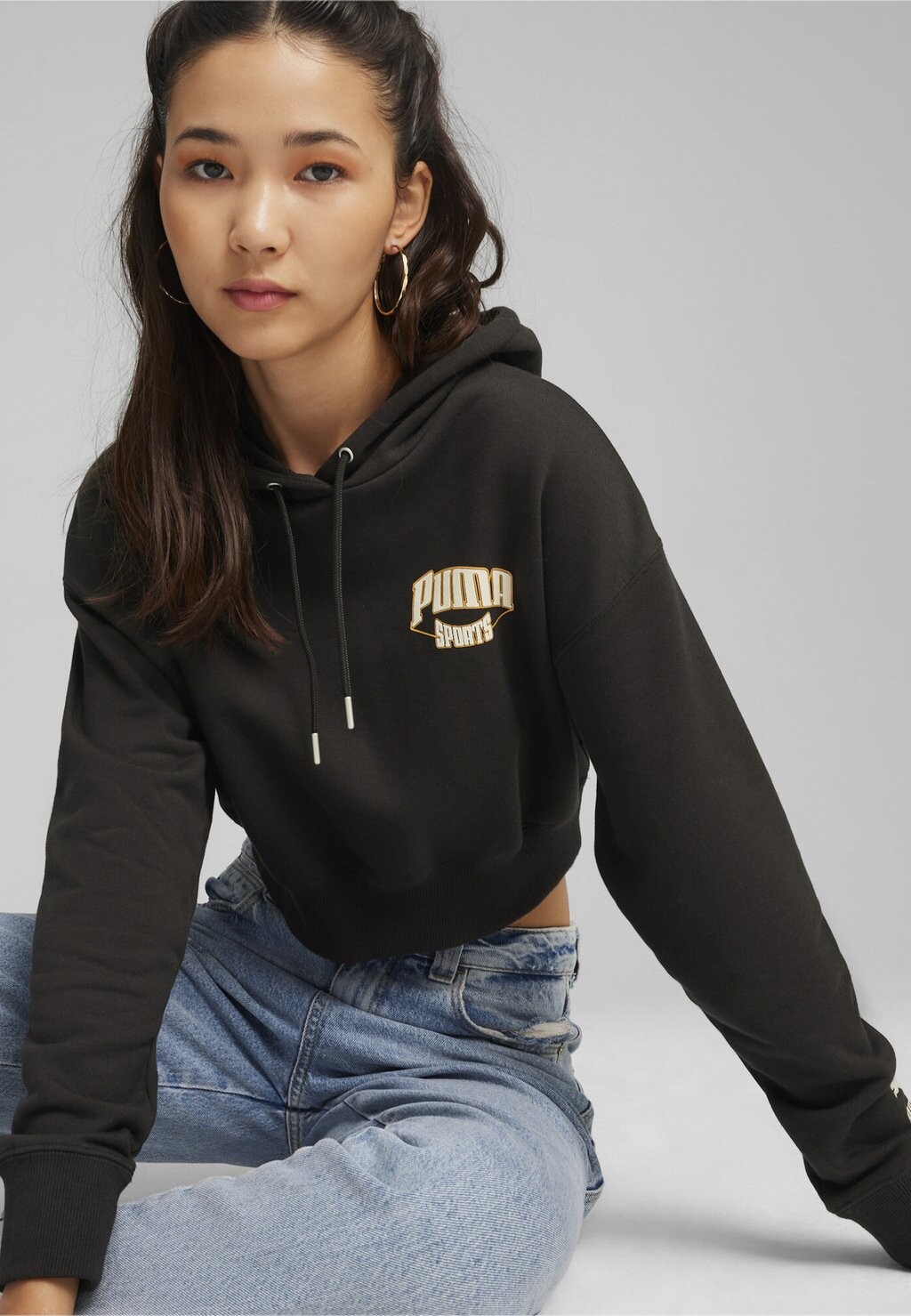 

Толстовка TEAM VERKÜRZTER Puma, цвет black