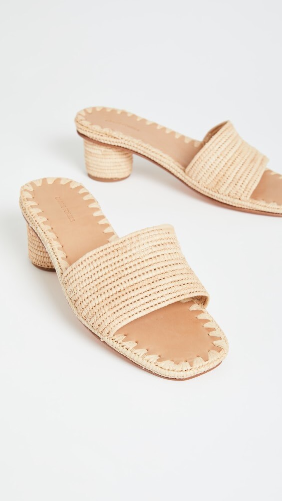 

Мюли Carrie Forbes Bou Heeled, натуральный