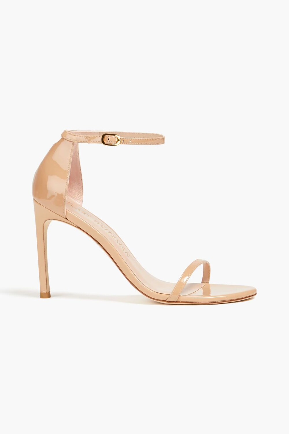 

Босоножки из лакированной кожи Stuart Weitzman, нейтральный