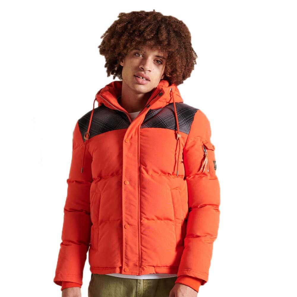 

Куртка Superdry Quilted Everest, оранжевый