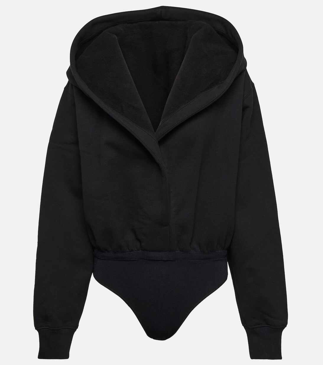 

Боди с капюшоном ALAÏA, черный