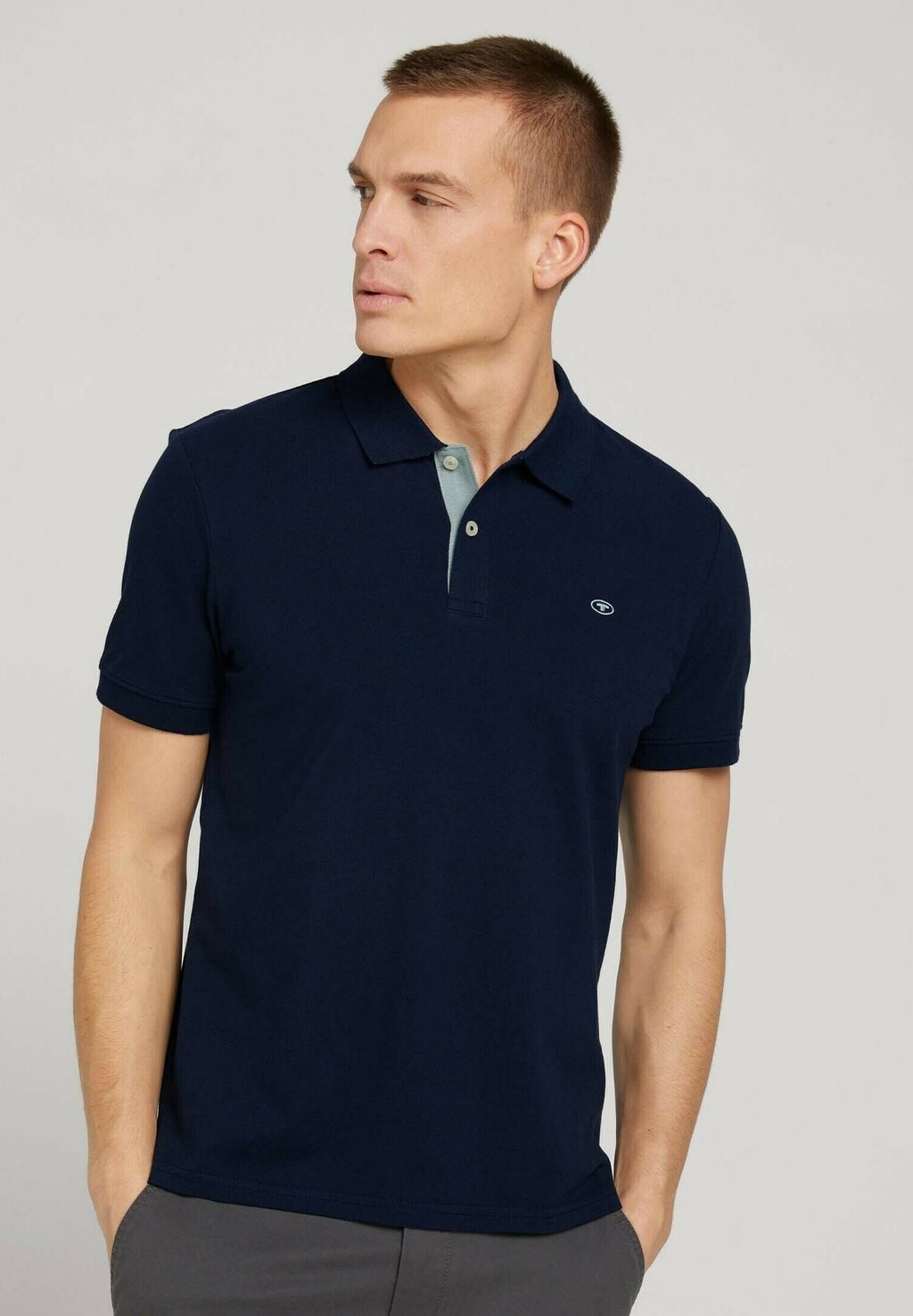 

Футболка-поло Basic Polo TOM TAILOR, цвет sky captain blue