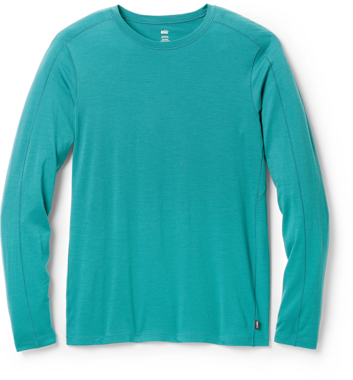

Базовый топ с длинными рукавами Merino 185 — мужской REI Co-op, зеленый