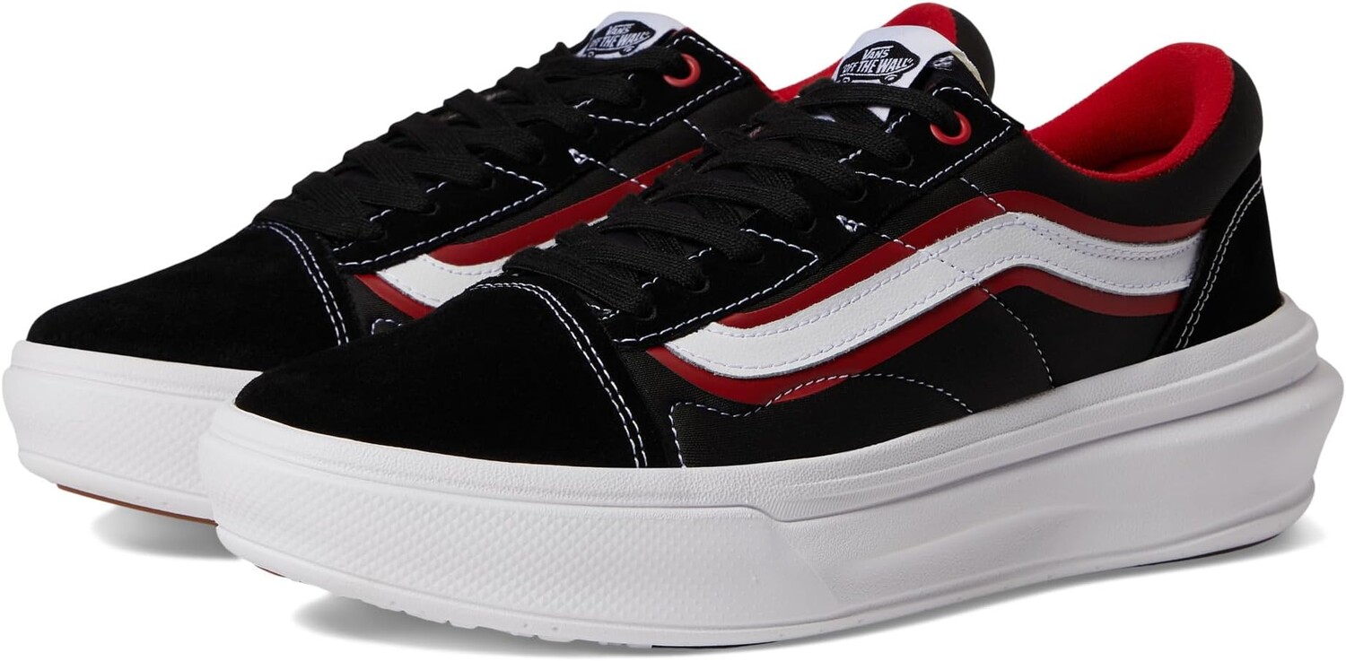 

Кроссовки Old Skool Overt CC Vans, цвет Black/Red