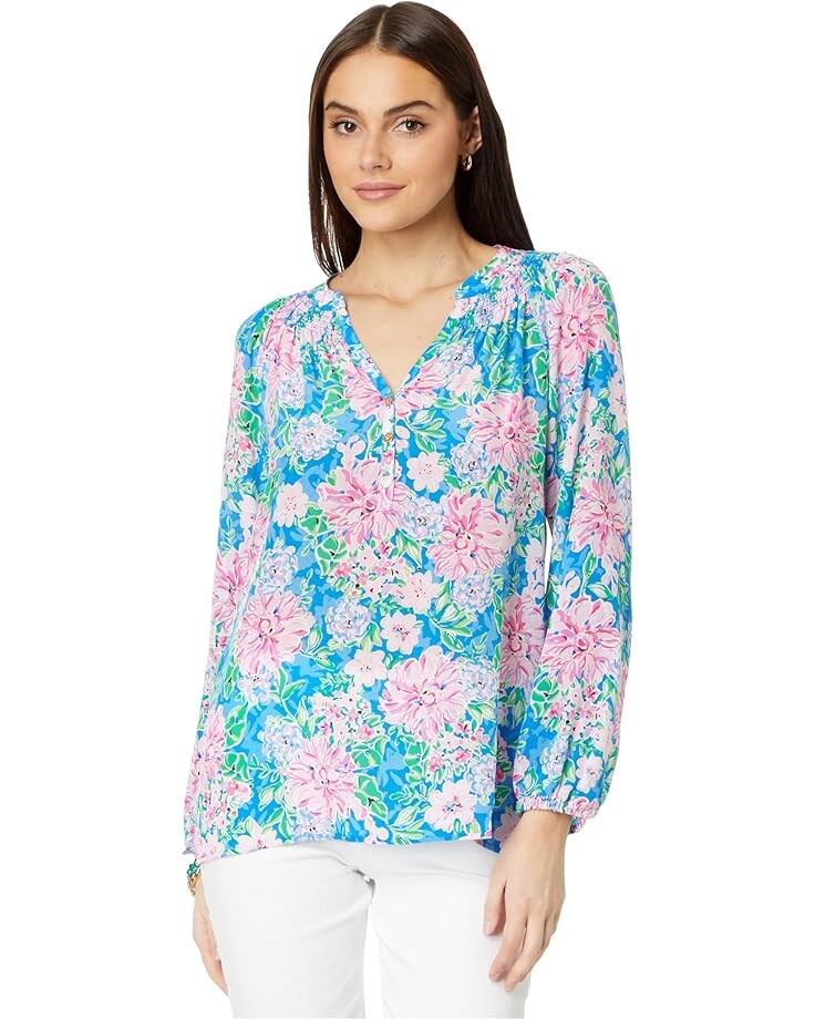 

Топ Lilly Pulitzer Elsa, цвет Multi Spring In Your Step