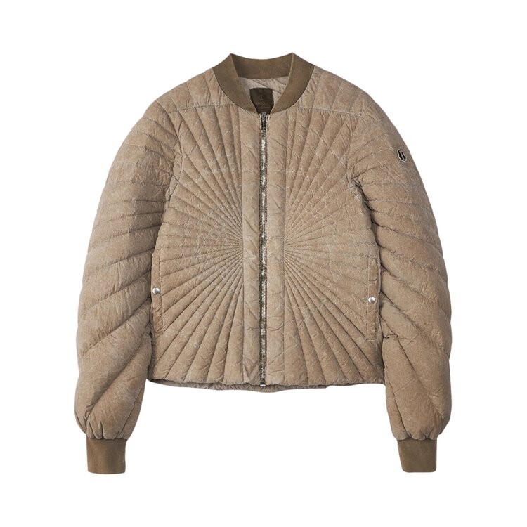 

Куртка Rick Owens x Moncler Radiance Flight 'Dirt', загар