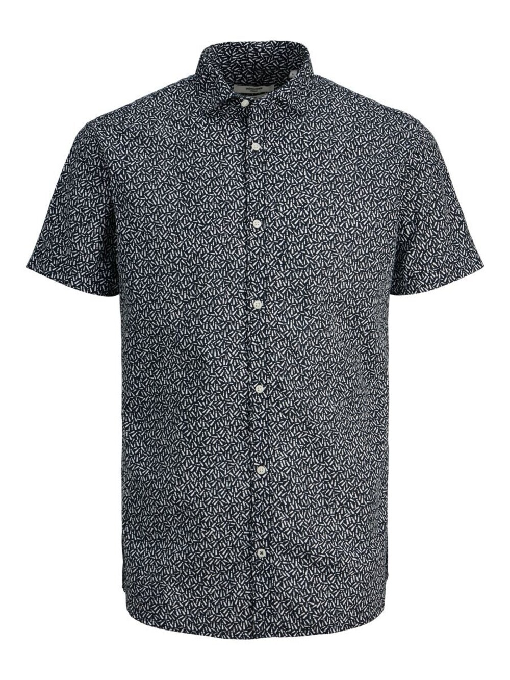 

Рубашка на пуговицах стандартного кроя JACK & JONES, темно-синий