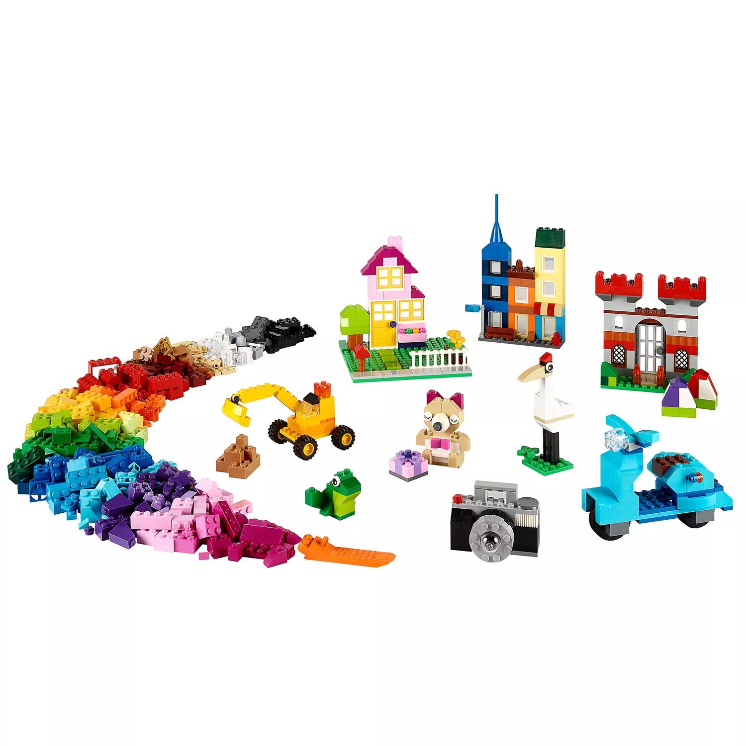 Набор больших кубиков для творчества LEGO Classic 10698 LEGO lego 10694 classic набор для творчества пастельные цвета