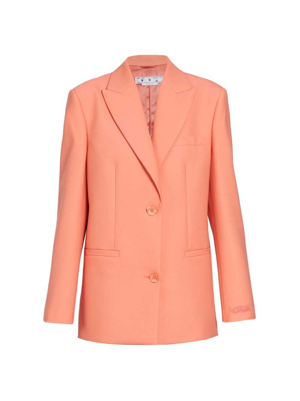 

Куртка Tomboy из смесовой шерсти Off-White, красный