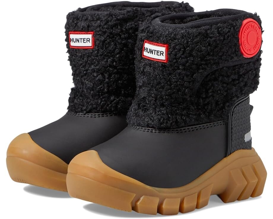 

Ботинки Hunter Intrepid Strap Boucle Snow Boot, цвет Black/Natural Gum