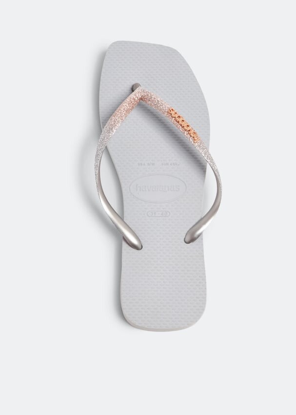 Шлепанцы Havaianas Slim Square, серый