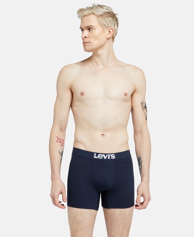 

Боксеры, комплект из 4 шт. Levi's, темно-синий