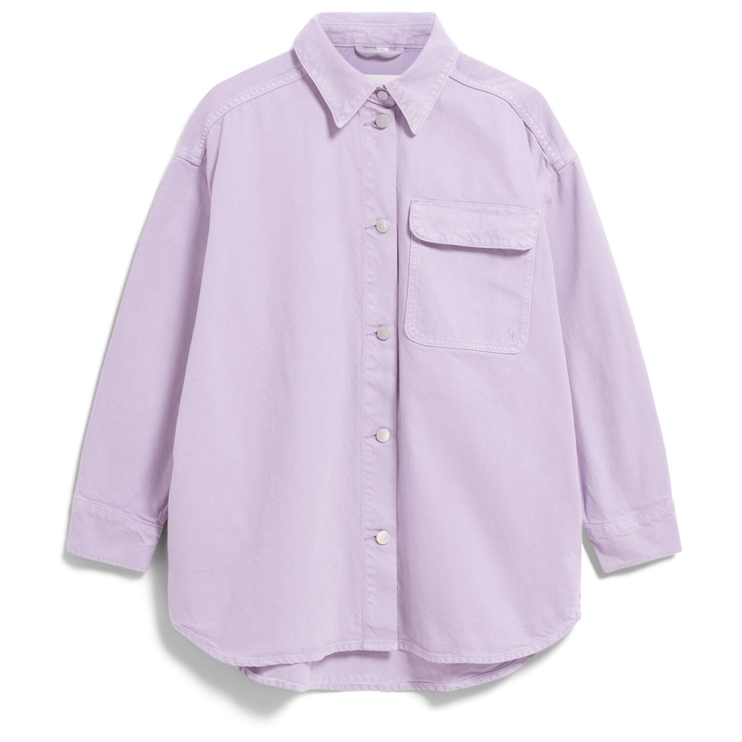 

Рубашка Armedangels Women's Taale GMT Dye, цвет Lavender Light