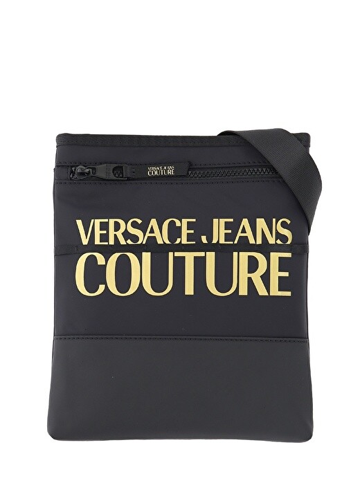 

Черная мужская сумка-мессенджер Versace Jeans Couture