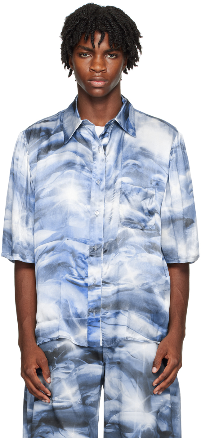 цена Синяя солнечная рубашка Collina Strada Dolphin