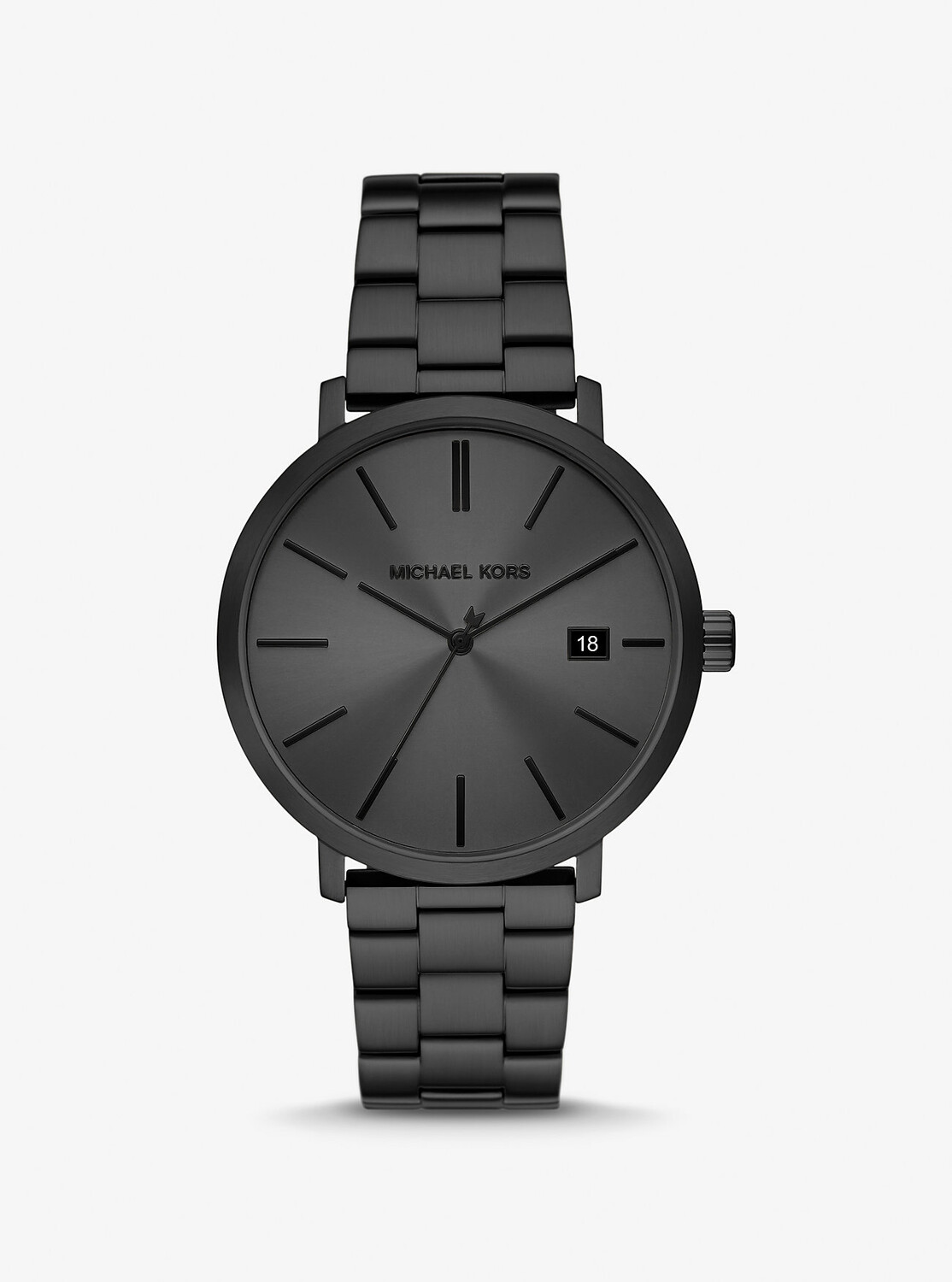 

Крупногабаритные черные часы Blake Michael Kors, черный