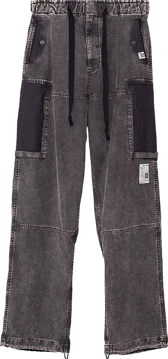 

Брюки Maison Mihara Yasuhiro Cargo 'Black', черный