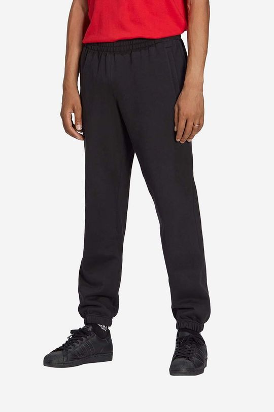 Спортивные брюки из хлопка adidas Originals, черный