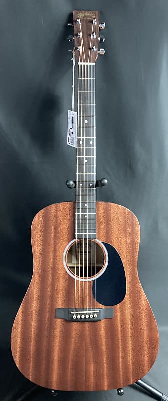 Акустическая гитара Martin D-10E Sapele Dreadnought Acoustic-Electric Guitar w/ Travel Case