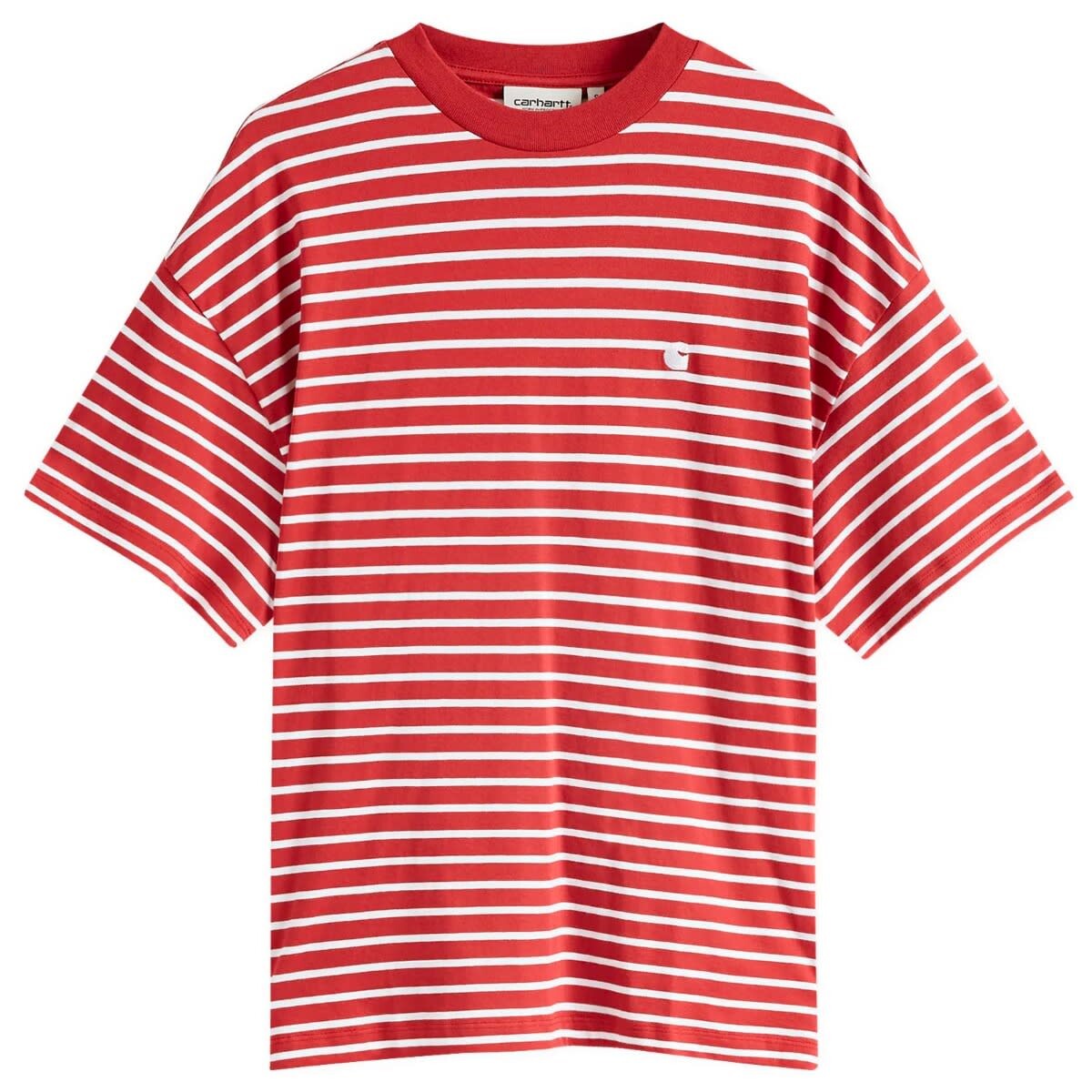 

Футболка Carhartt Wip Bryna T-Shirt, цвет Bryna Stripe, Tuscany & White