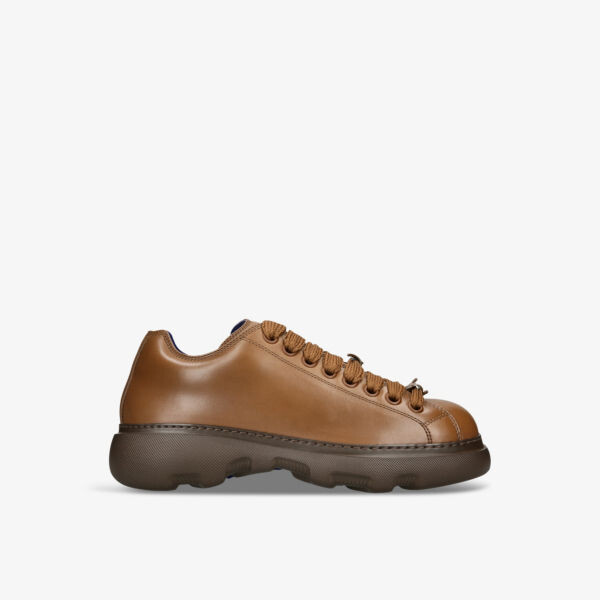 

Кроссовки ranger с низким берцем и колючей проволокой Burberry, цвет tan