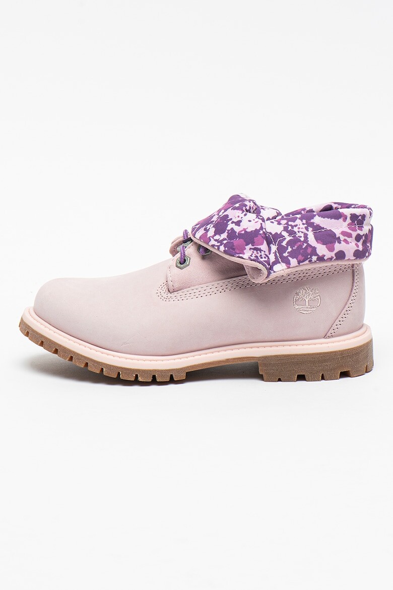 

Нубуковые ботинки Timberland, сиреневый