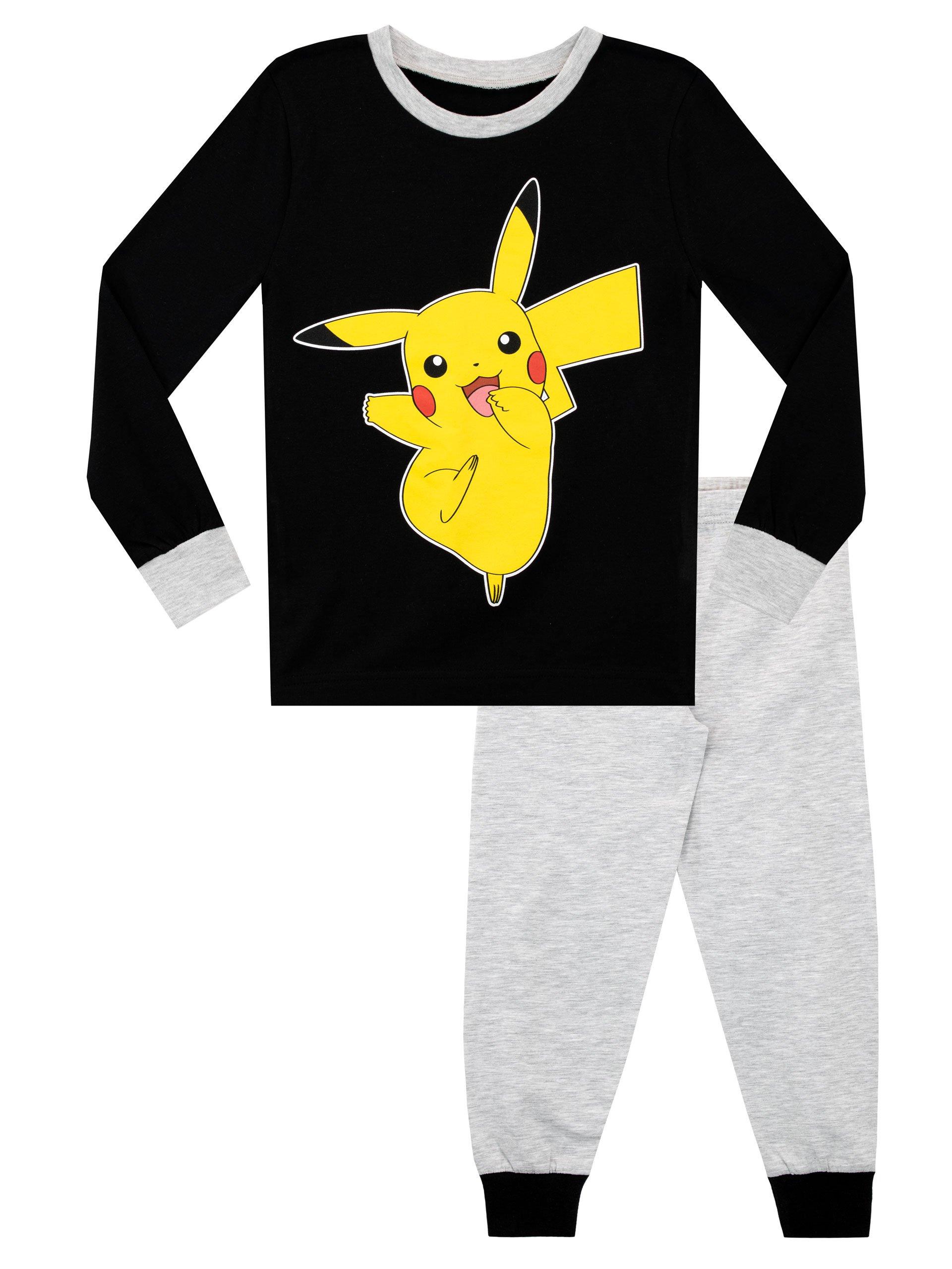 Облегающая пижама Пикачу Pokemon, черный