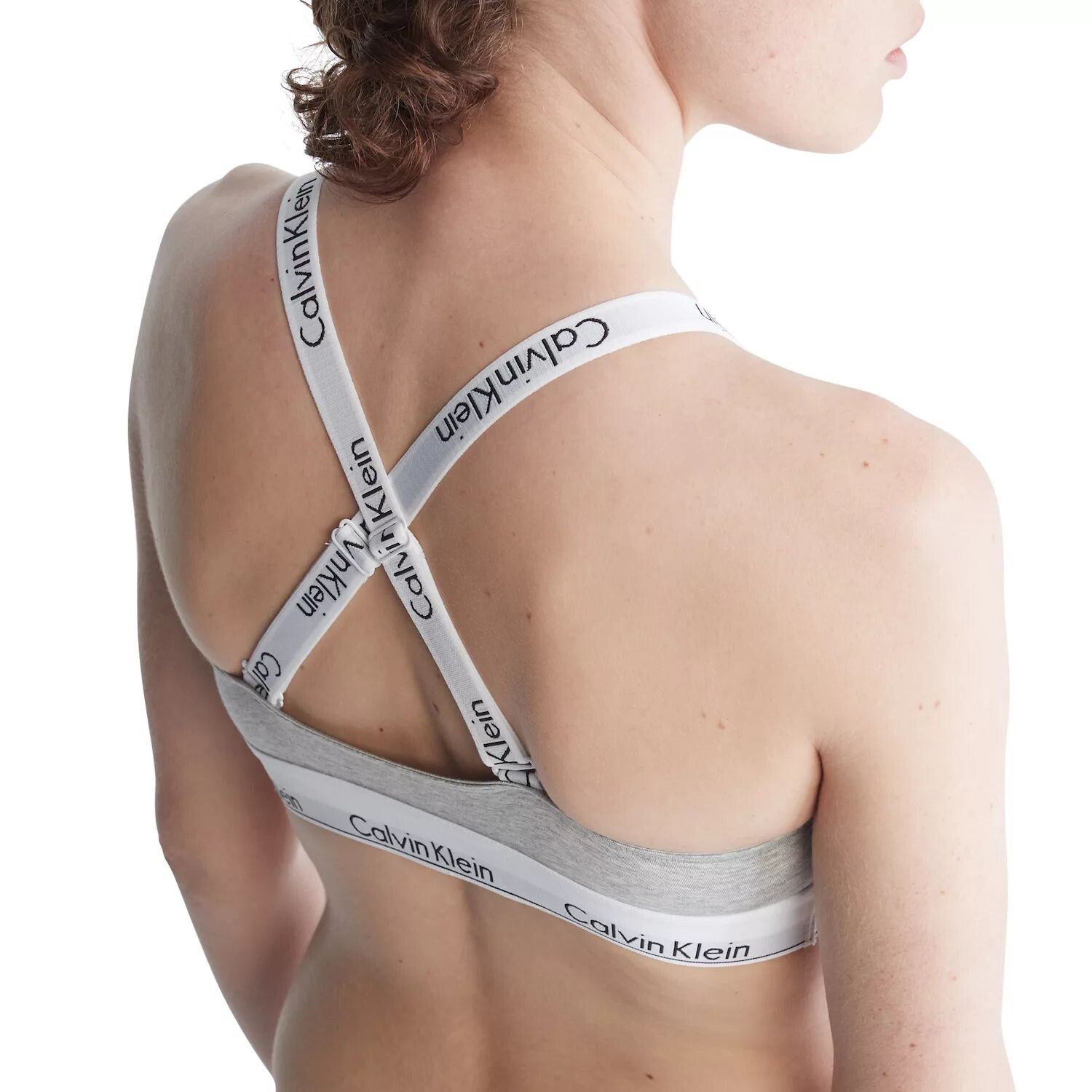 

Хлопковый бюстгальтер без подкладки Calvin Klein Modern QF5980 Calvin Klein, черный