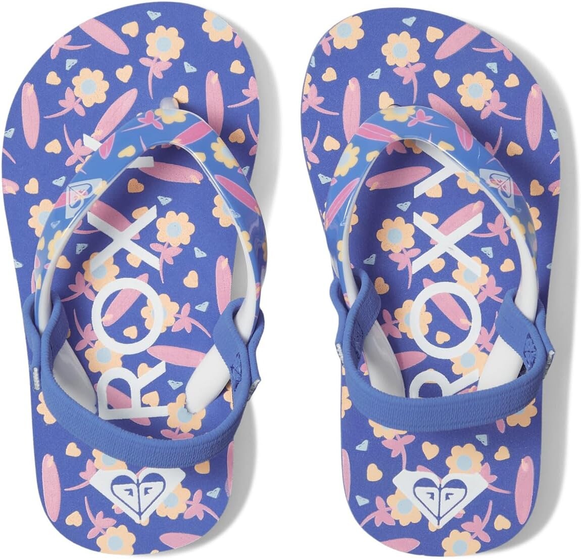 

Сандалии Roxy Kids Pebbles VI, цвет Blue/Pink