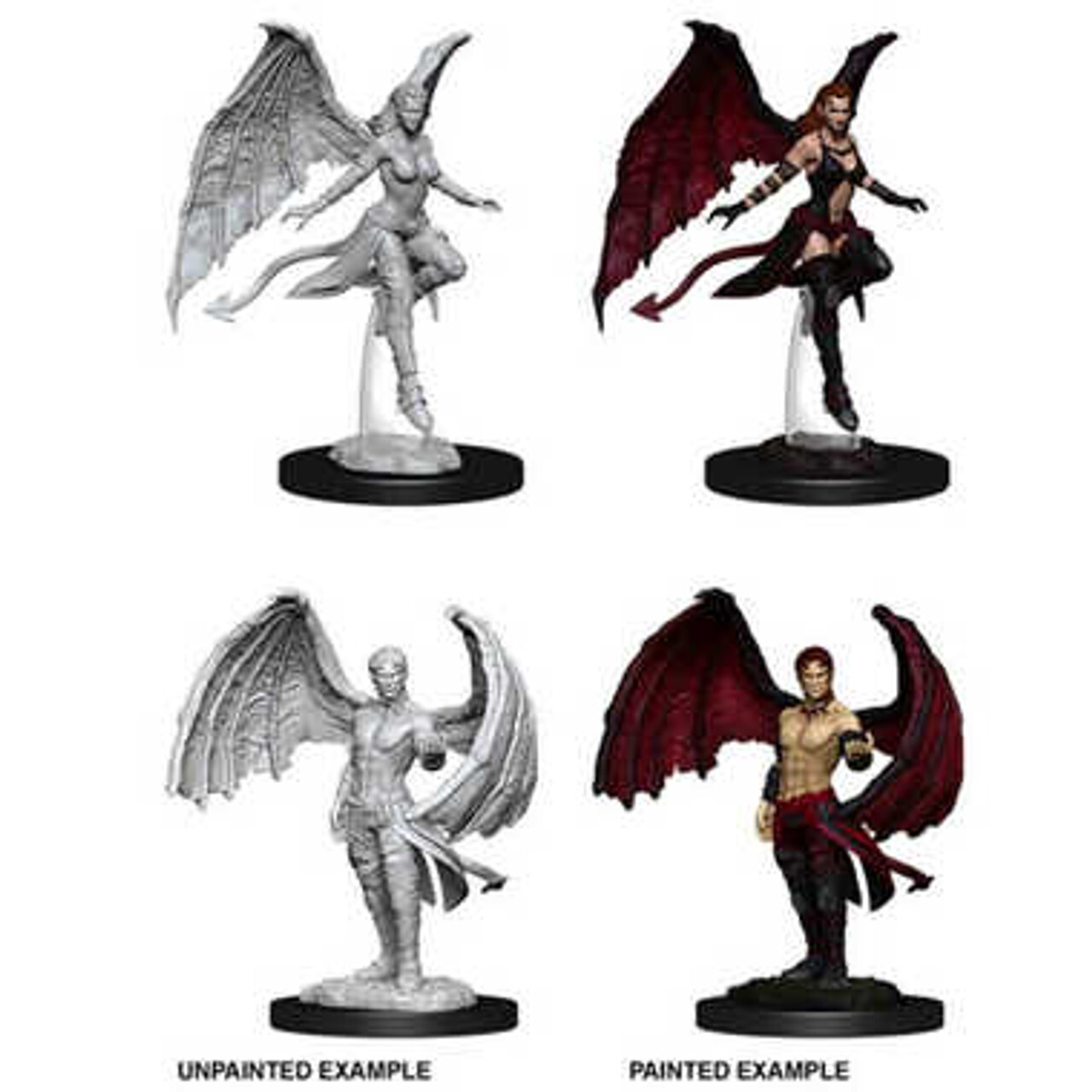 

Миниатюра Dungeons & Dragons: Nolzur's Marvelous Unpainted Miniatures: Succubus & Incubus