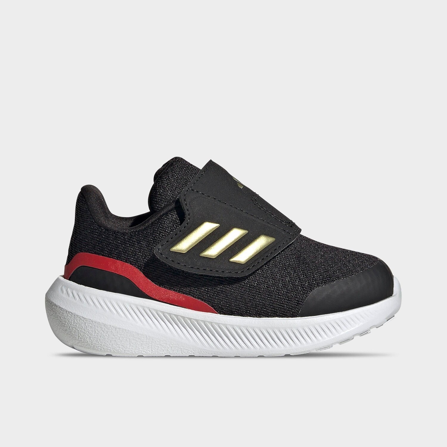 

Детская повседневная обувь adidas RunFalcon 3.0 на липучке для малышей, черный
