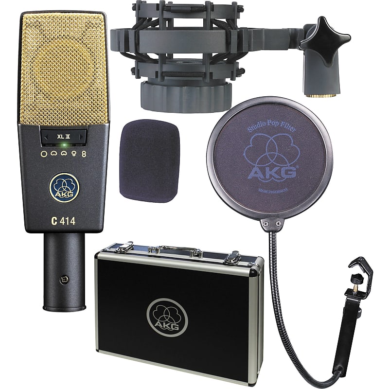 Конденсаторный микрофон AKG C414-XLII студийный конденсаторный микрофон akg c414 xlii p11998