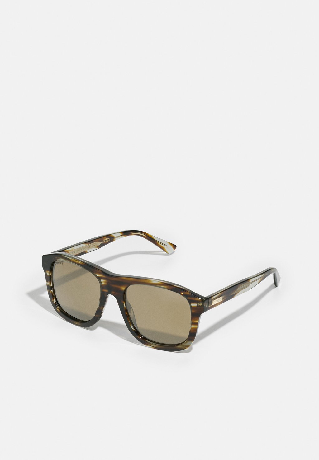 Солнцезащитные очки Unisex Gucci, цвет havana/bronze-coloured солнцезащитные очки unisex gucci цвет black silver coloured
