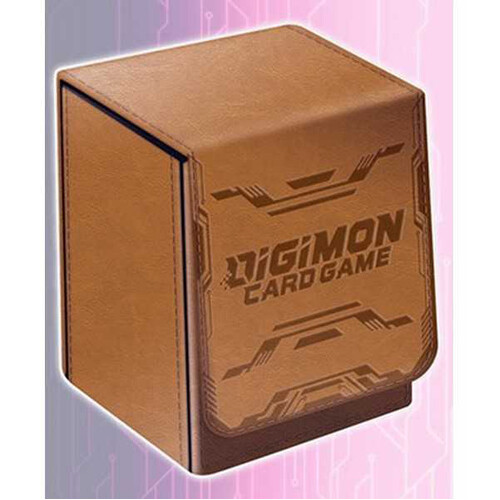 

Коробка для карточек Digimon Card Game: Deck Box Set (Brown) Bandai