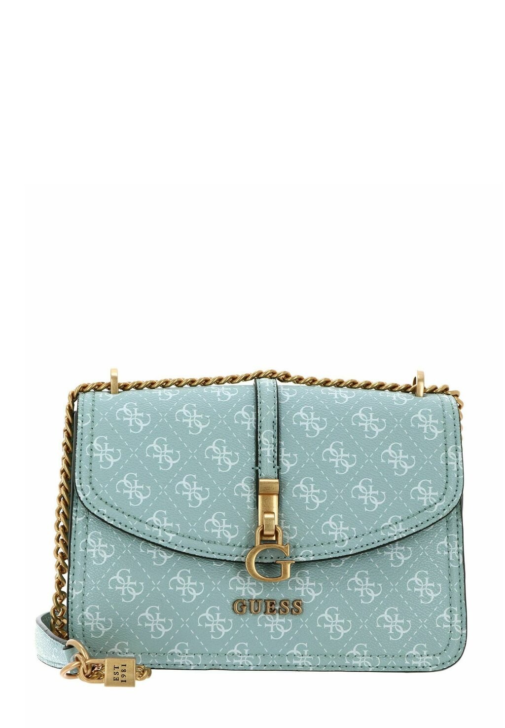 

Сумка через плечо JAMES LOGO CONVERTIBLE X FLAP Guess, Светло-синий