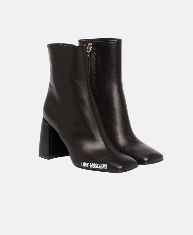 

Телячьи сапоги Love Moschino, черный
