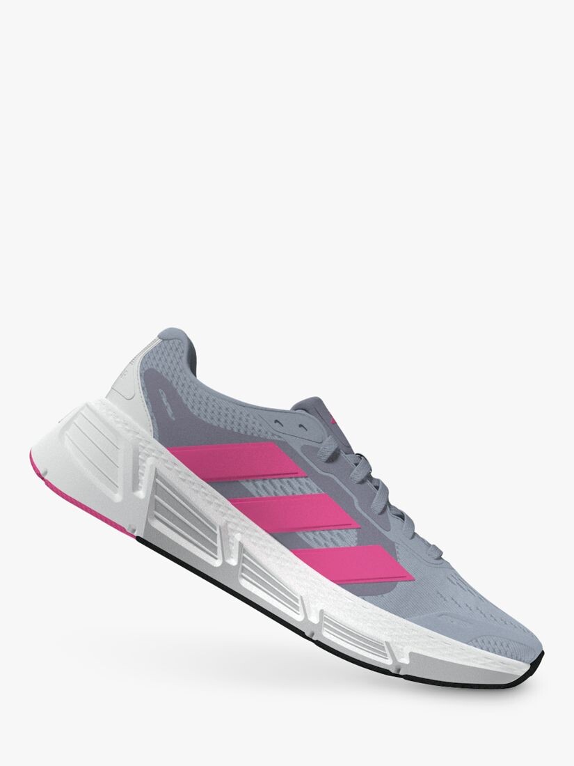 

Женские кроссовки Questar 2 Bounce adidas, синий/розовый