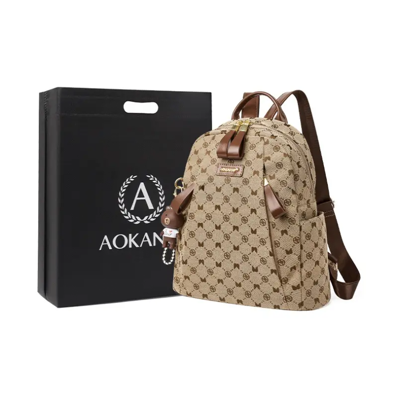 

Женский рюкзак AOKANG, Эбеновый кофе - 702169