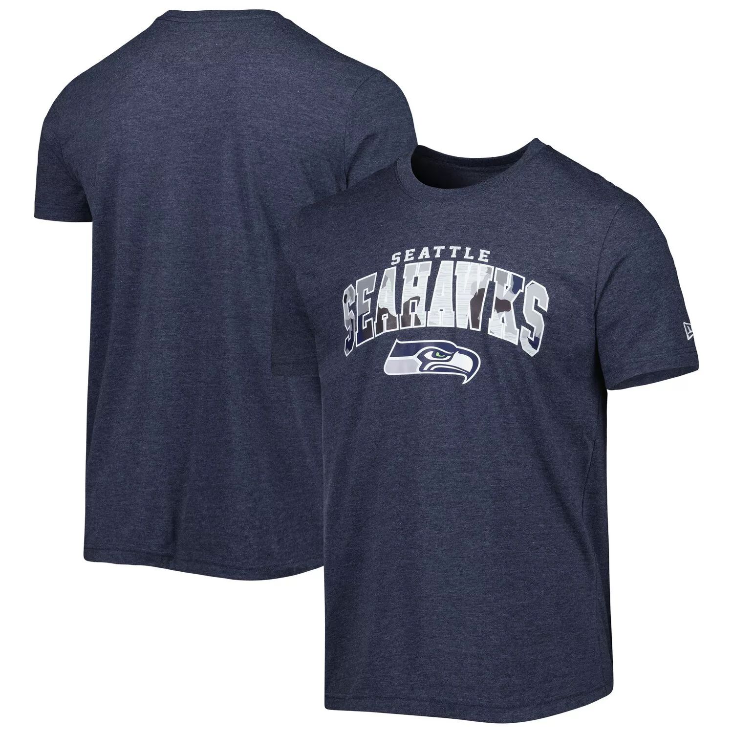 

Мужская темно-синяя футболка New Era College Seattle Seahawks Training Collection, Синий