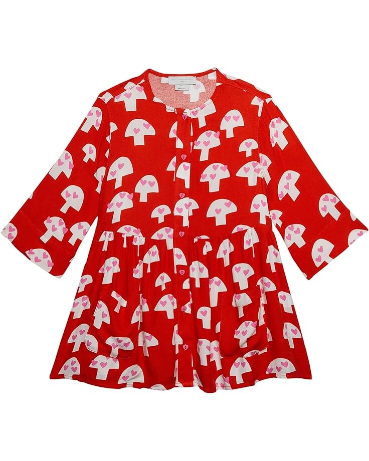 

Платье Stella Mccartney Mushroom Dress, красный