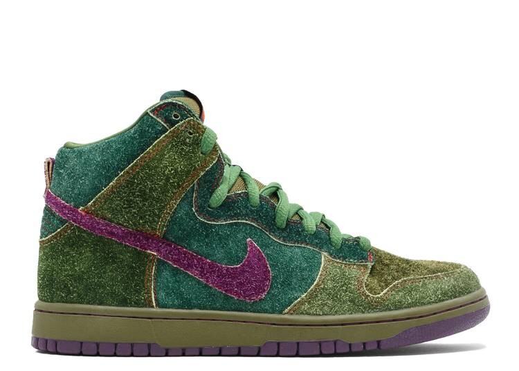 

Кроссовки Nike DUNK HIGH PREMIUM SB 'SKUNK', черный