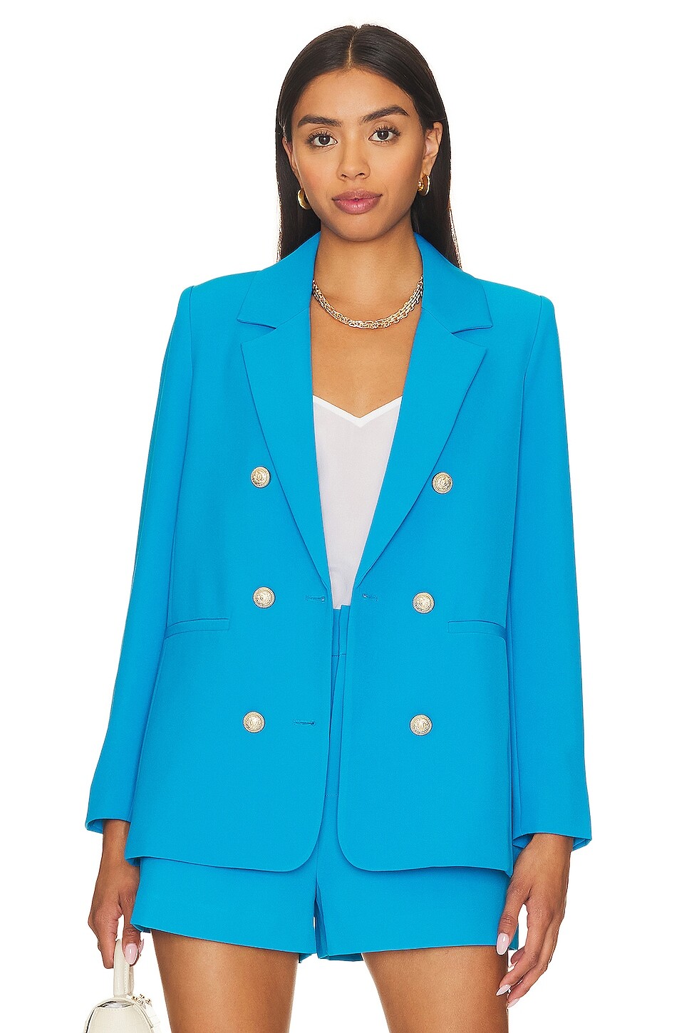 

Пиджак Generation Love Leighton Crepe, цвет Amalfi Blue