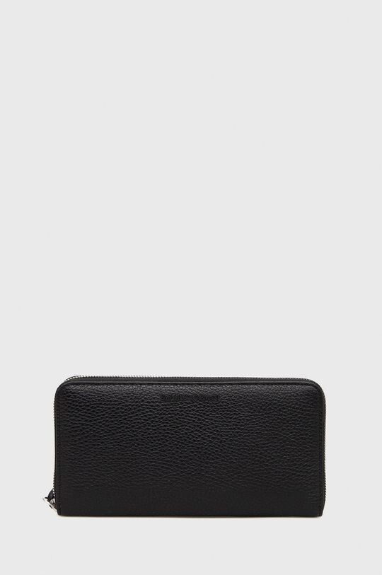 

Кожаный кошелек Emporio Armani, черный