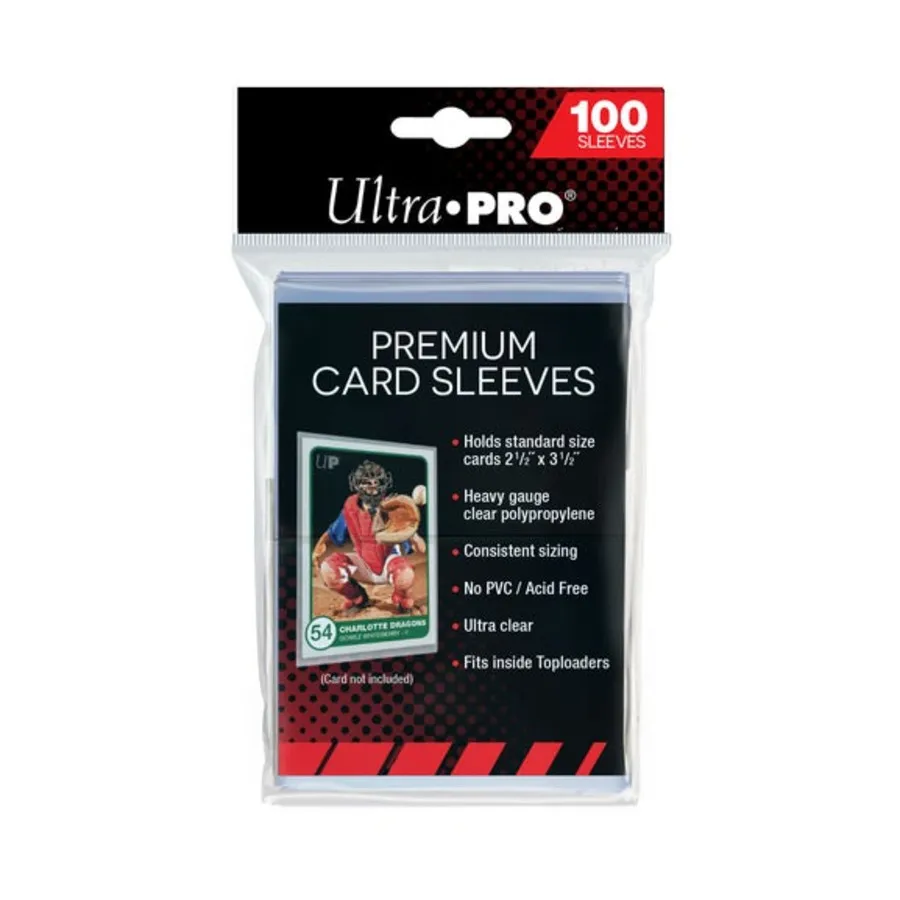 

Премиальные конверты для карточек (100), Card Sleeves - Standard (Ultra Pro)