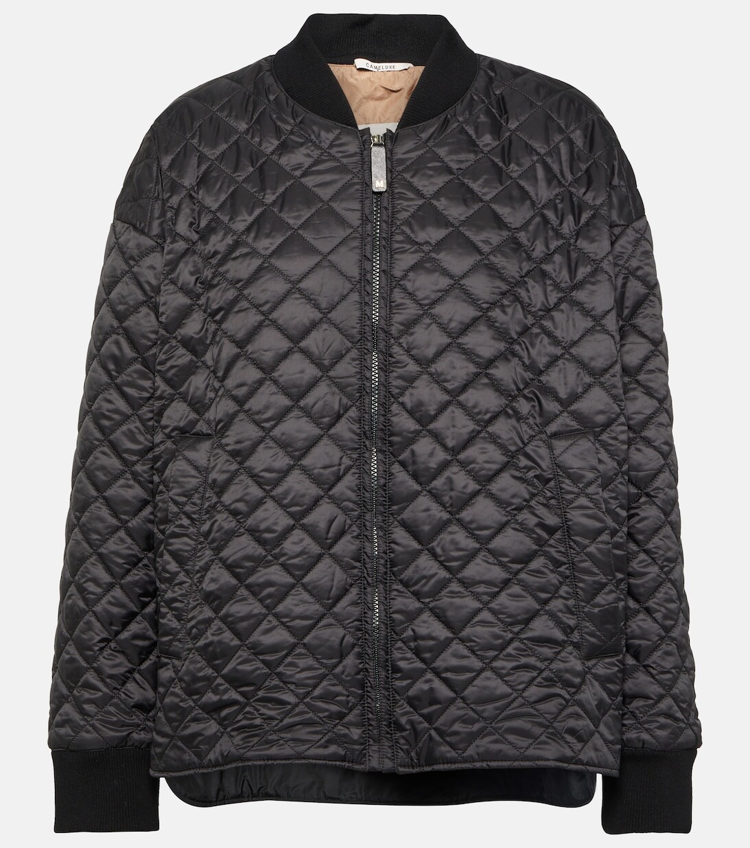 

Стеганый бомбер Maya MAX MARA, черный