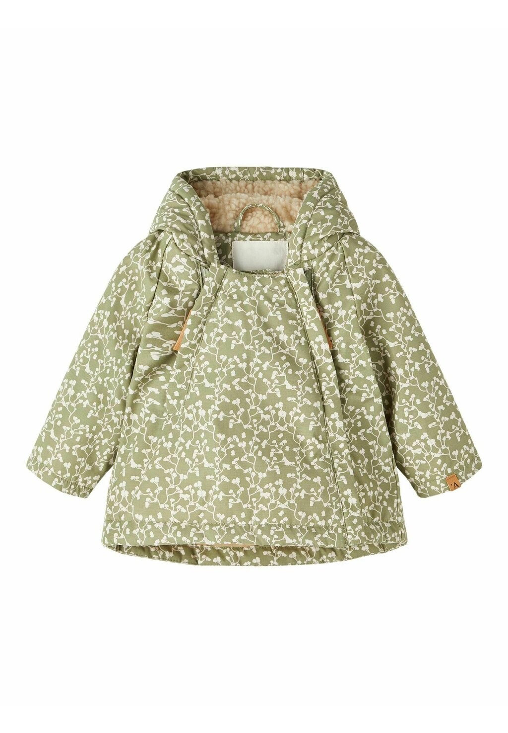 

Зимнее пальто WASSERDICHTE Lil' Atelier, цвет oil green 1