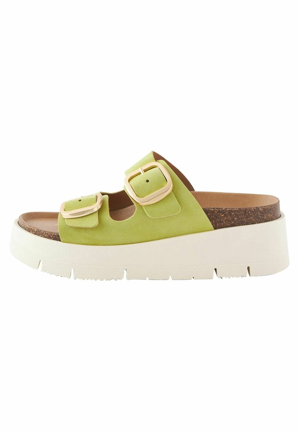 

Тапочки Forever Comfortâ Double Buckle Next, цвет lime green